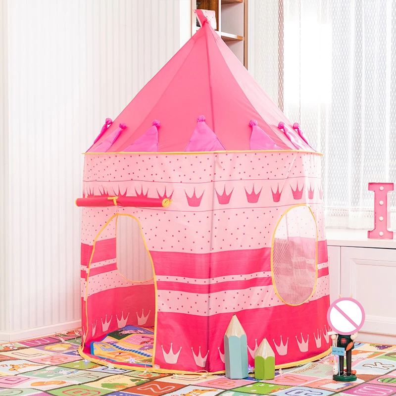 Cheap Goat Tents Toddler Children Kids Tent Play Game Interesting Teepee Play House Safety Room Tente Enfant Tent Play Hide and Seek Child Tent Tents 